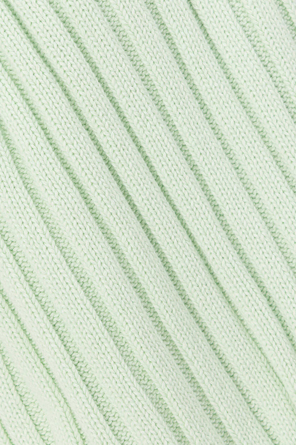 Mint Green Ribbed Knit Celine Pants – SABO