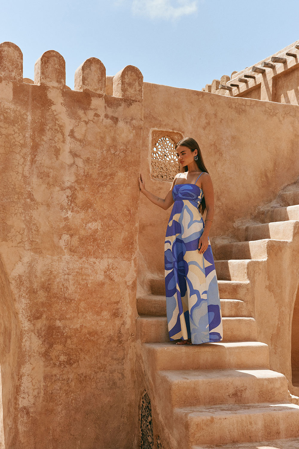 Tasmin Dress - Valley Blue