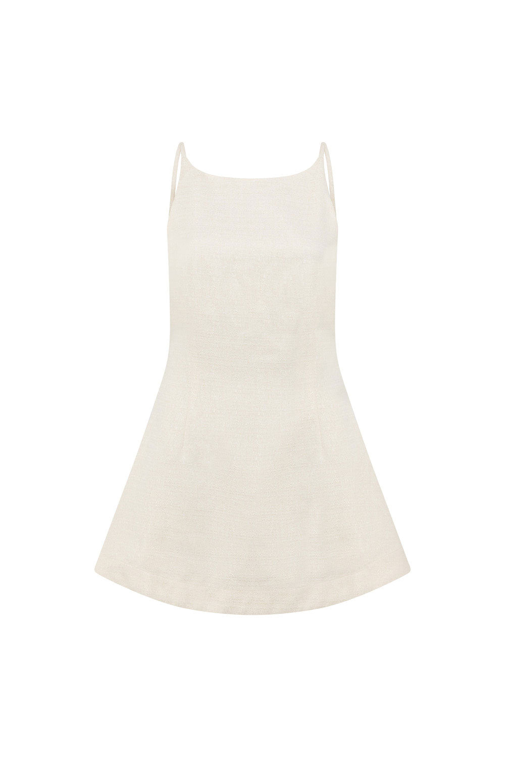 tahlee backless mini dress cream HALONA MINI DRESS