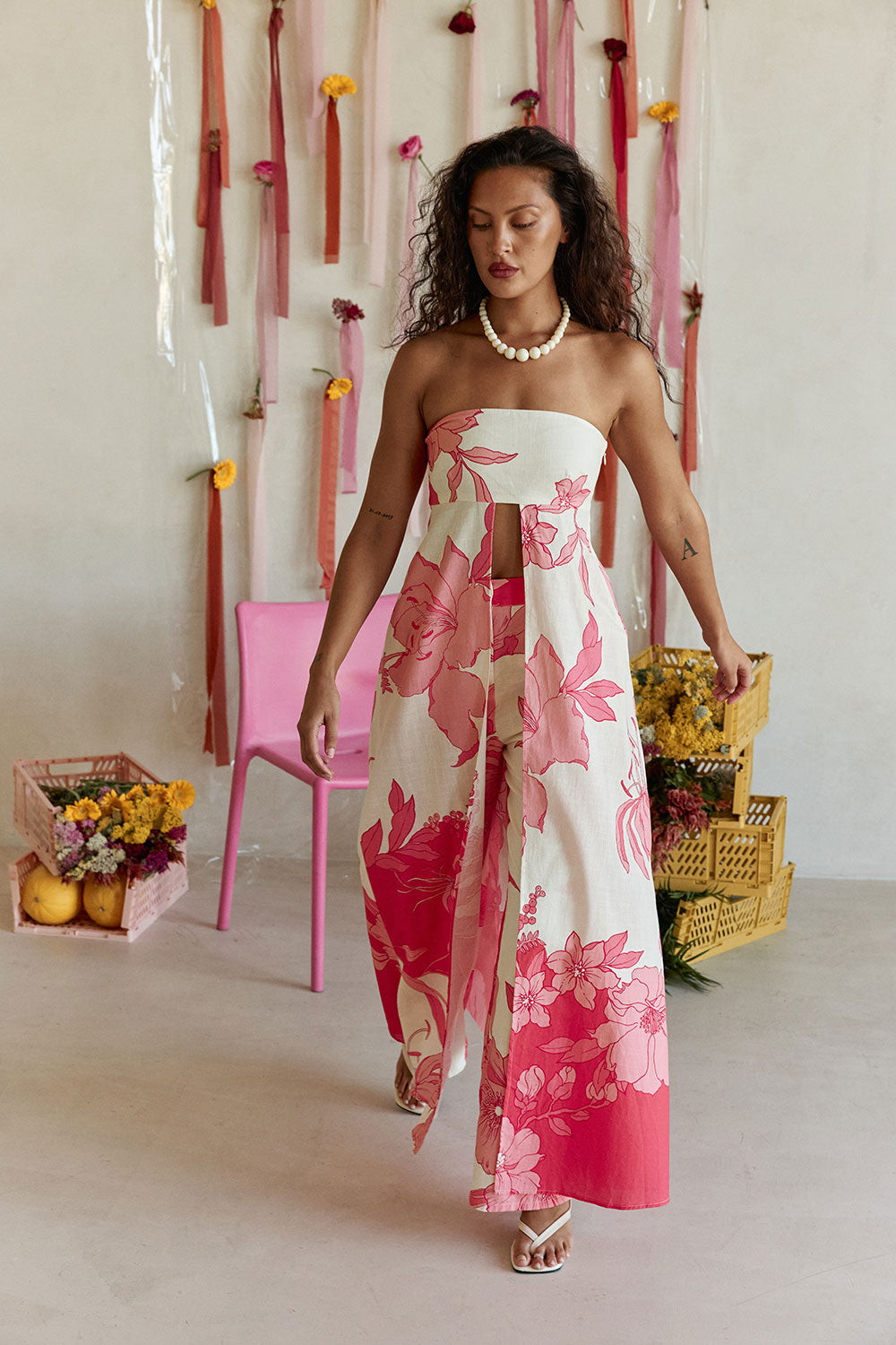 Lulu Top - Flora Sunset