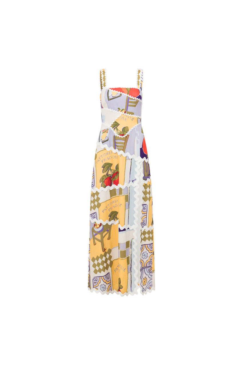 Capricci Maxi Dress - Purple – SABO