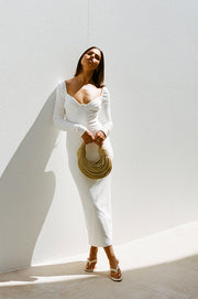 SAMPLE-Carmen Dress - White