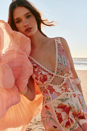 Evia Dress - Desert Rose