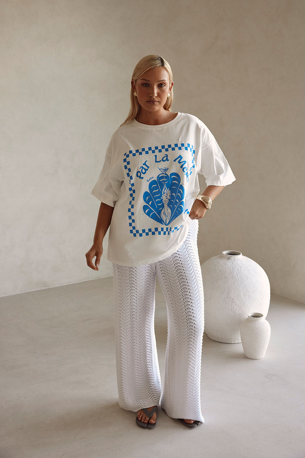 Par La Mer Top - Blue