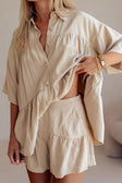Luna Shorts - Beige