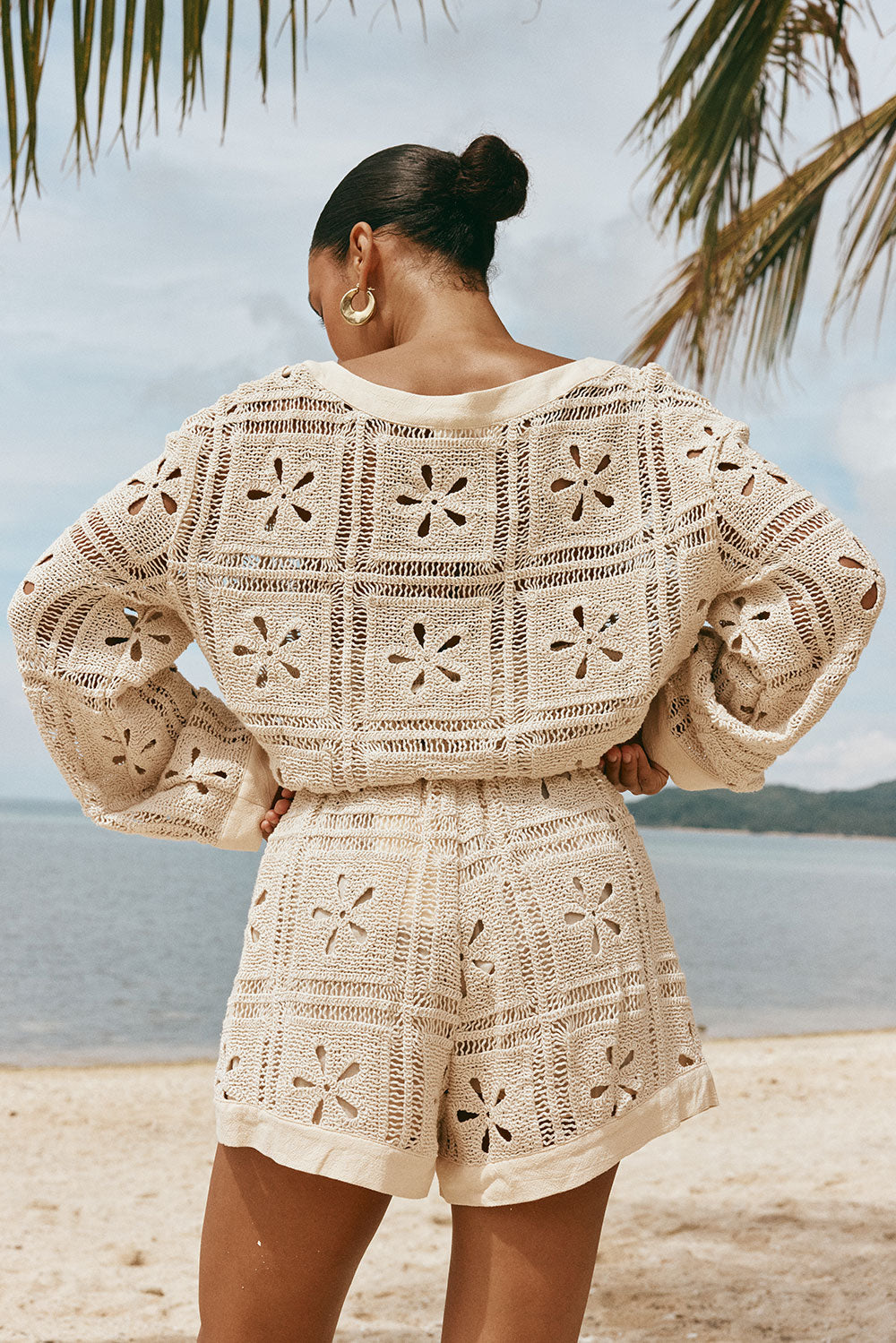 Harlie Shorts - Cream