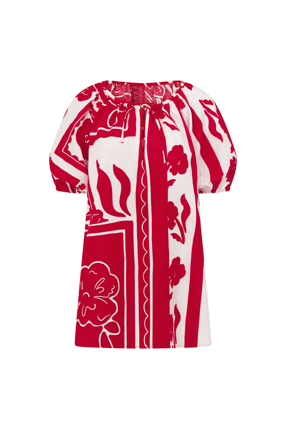 Kit Dress - Red Voyage