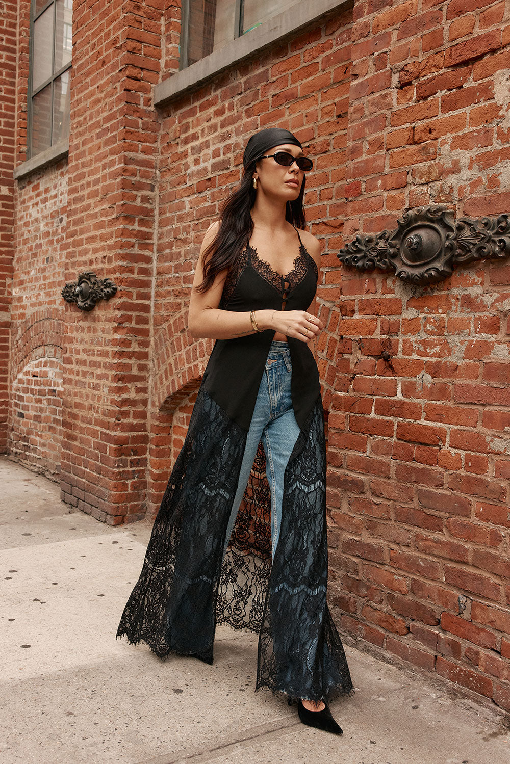 Indah Lace Top - Black