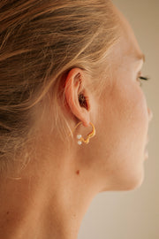 Lira Earrings - Silver