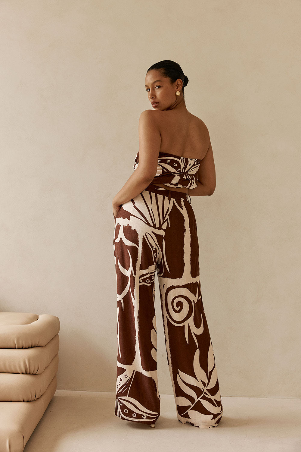 Presley Pants - Painted Tiles