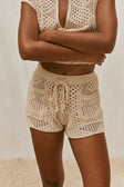Davi Crochet Shorts