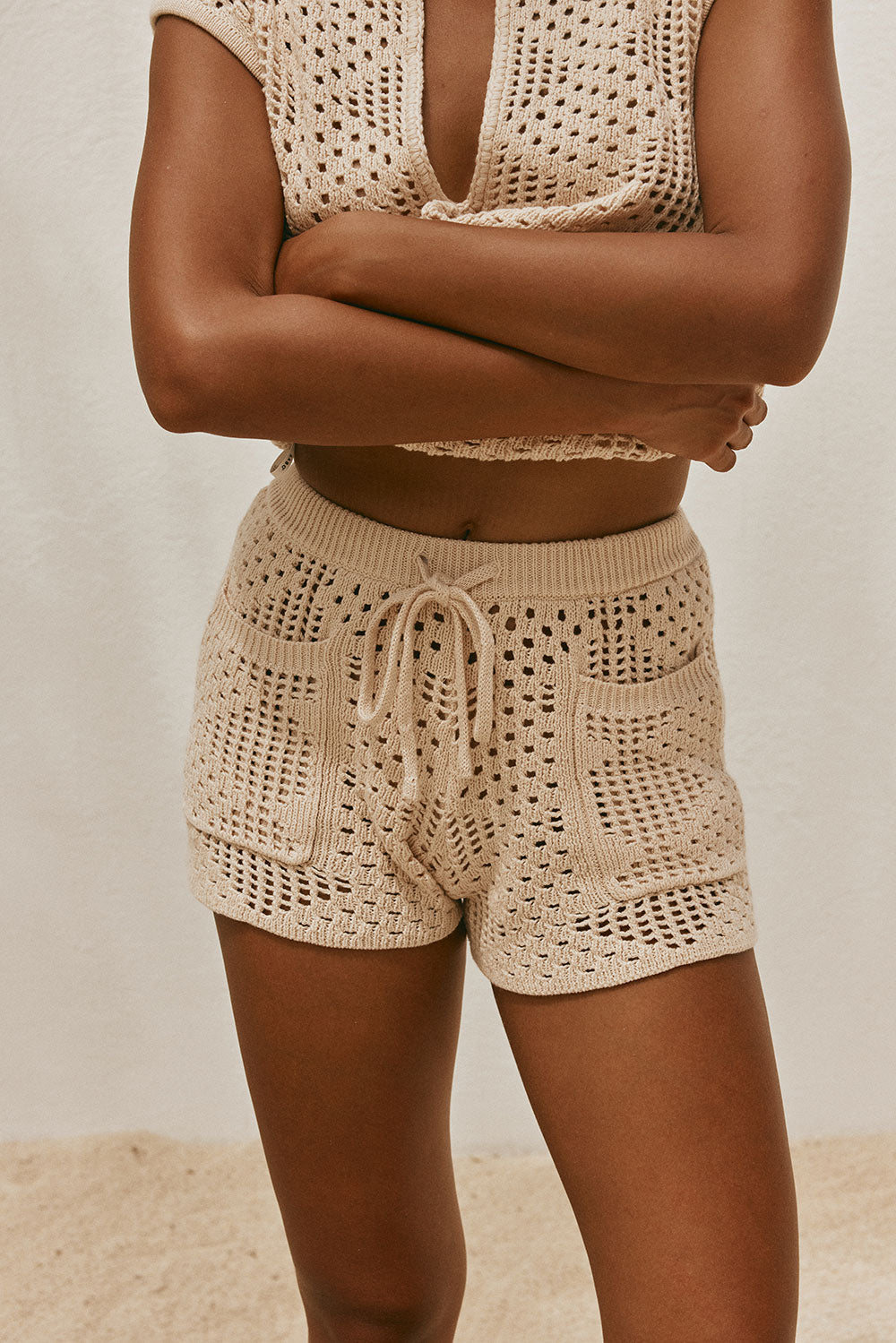 Davi Crochet Shorts