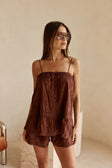 Hazel Top - Chocolate