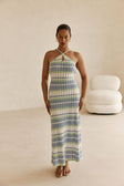 Bexley Knit Dress - Sky