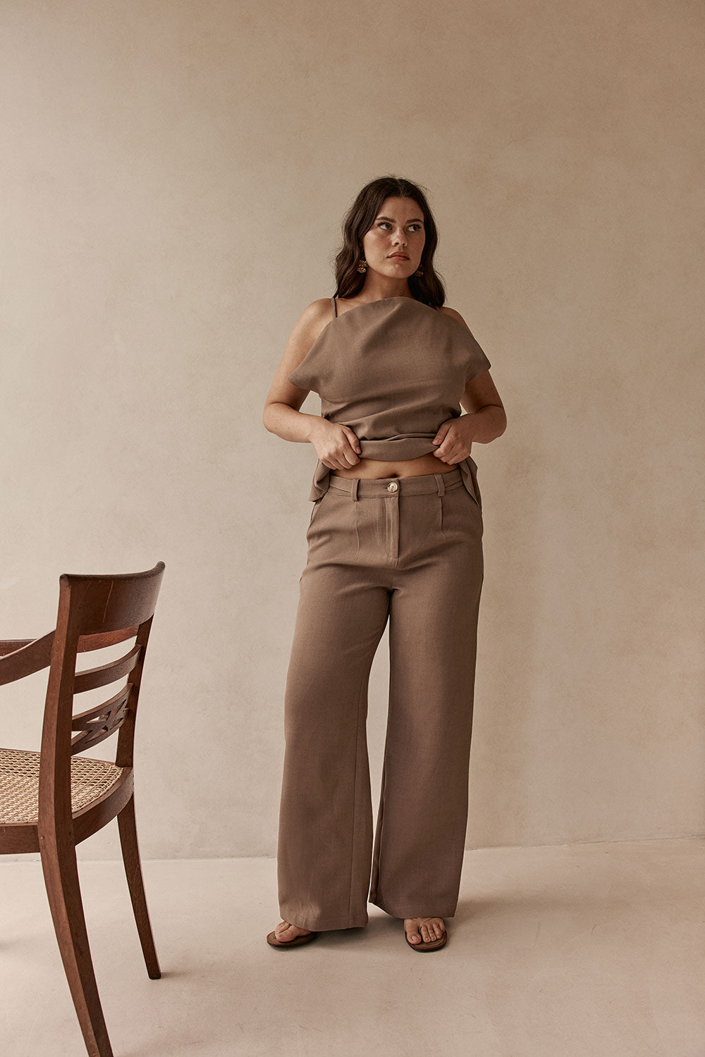 Naomi Pants - Chocolate