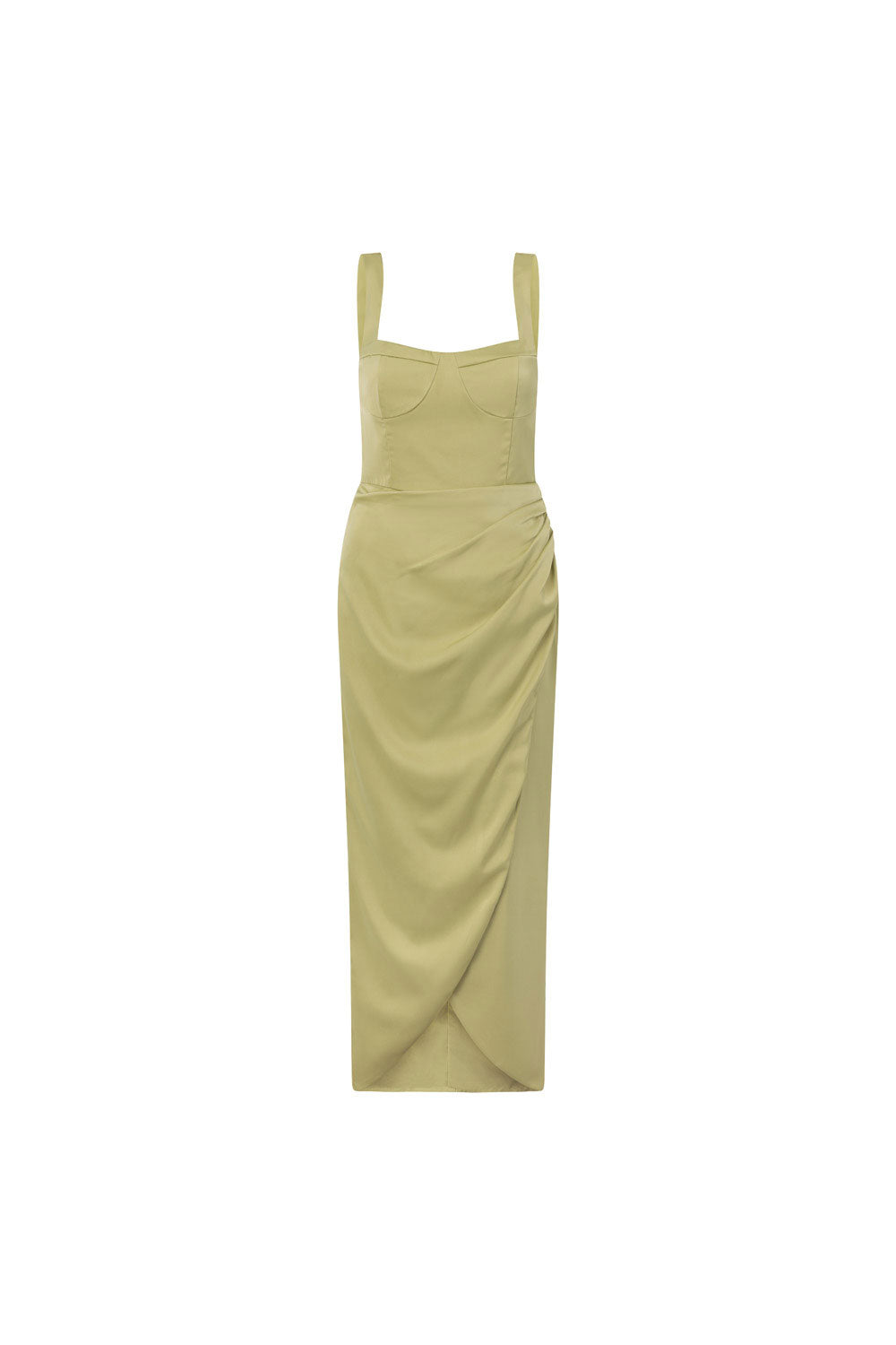 Green Split Midi Noah Midi Dress XXL | by SABO Green Split Midi Noah Midi Dress XXL | by SABO