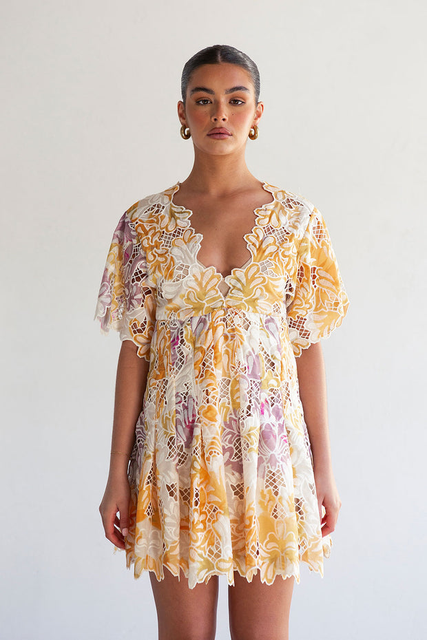 Gramercy Dress - Floreale Mellow