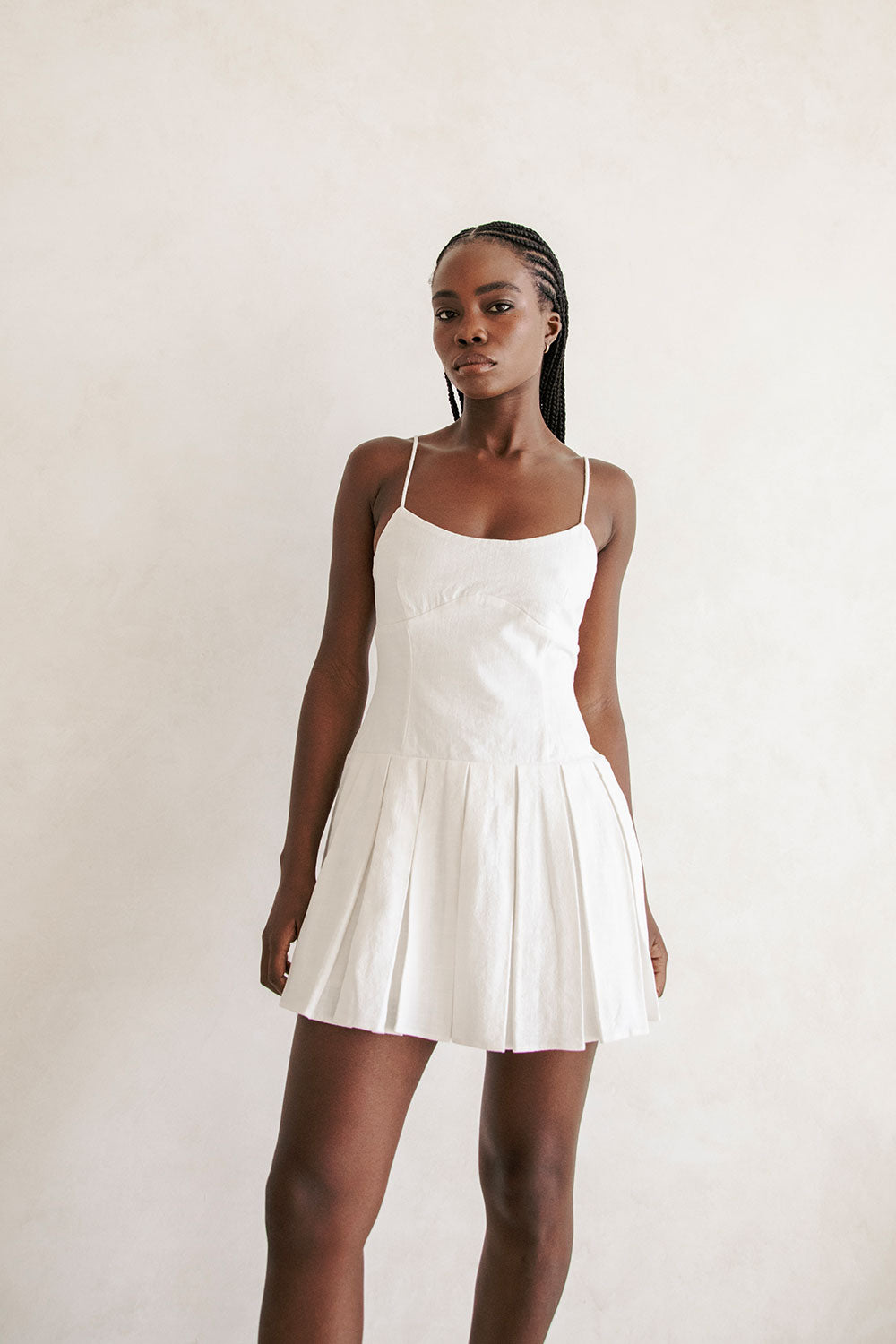 SAMPLE-Angelica Dress - White