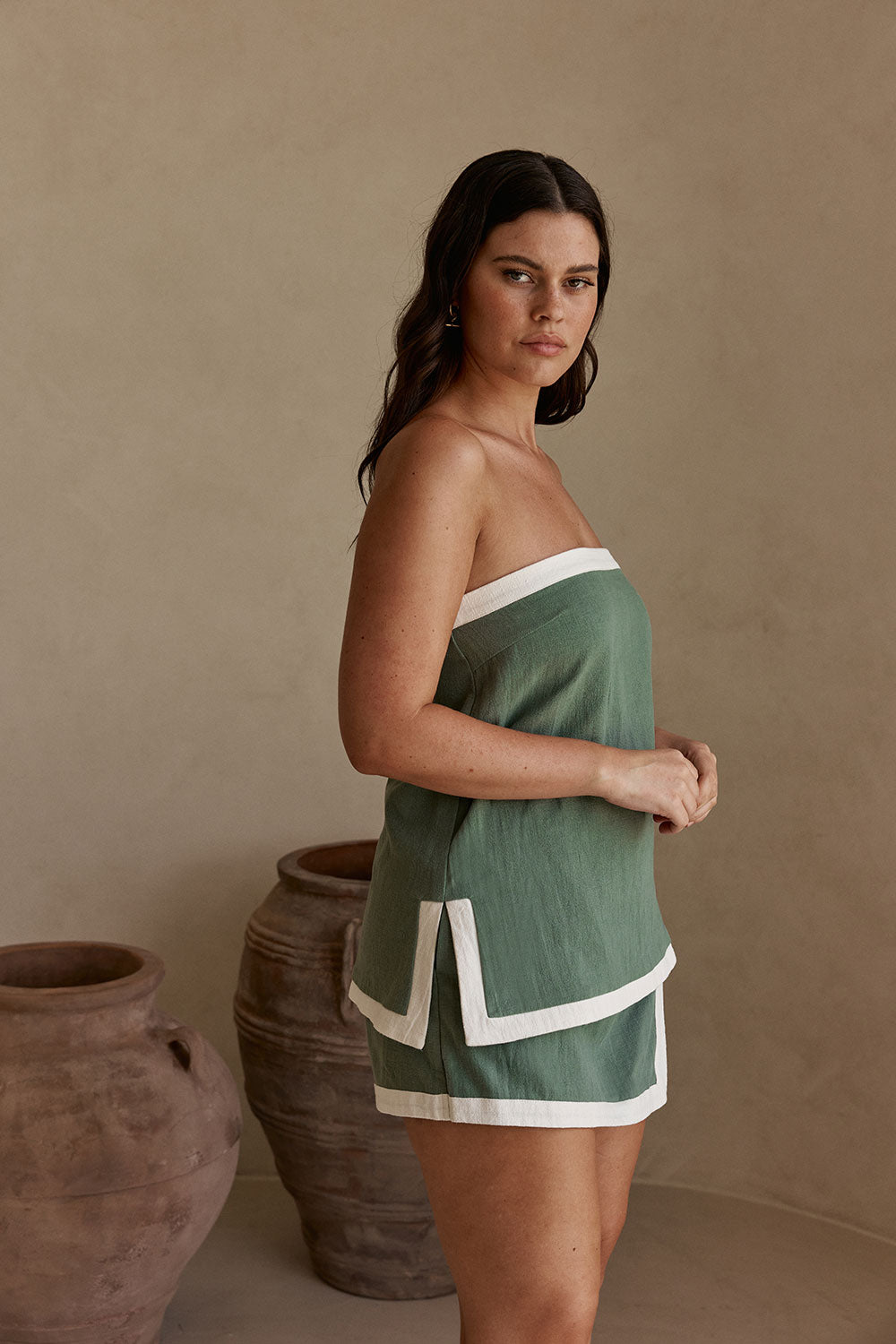 Birdie Skort - Dusty Teal