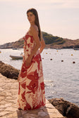 Darla Bow Dress - Calla Floral