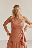 SAMPLE-Hailey Top - Coral