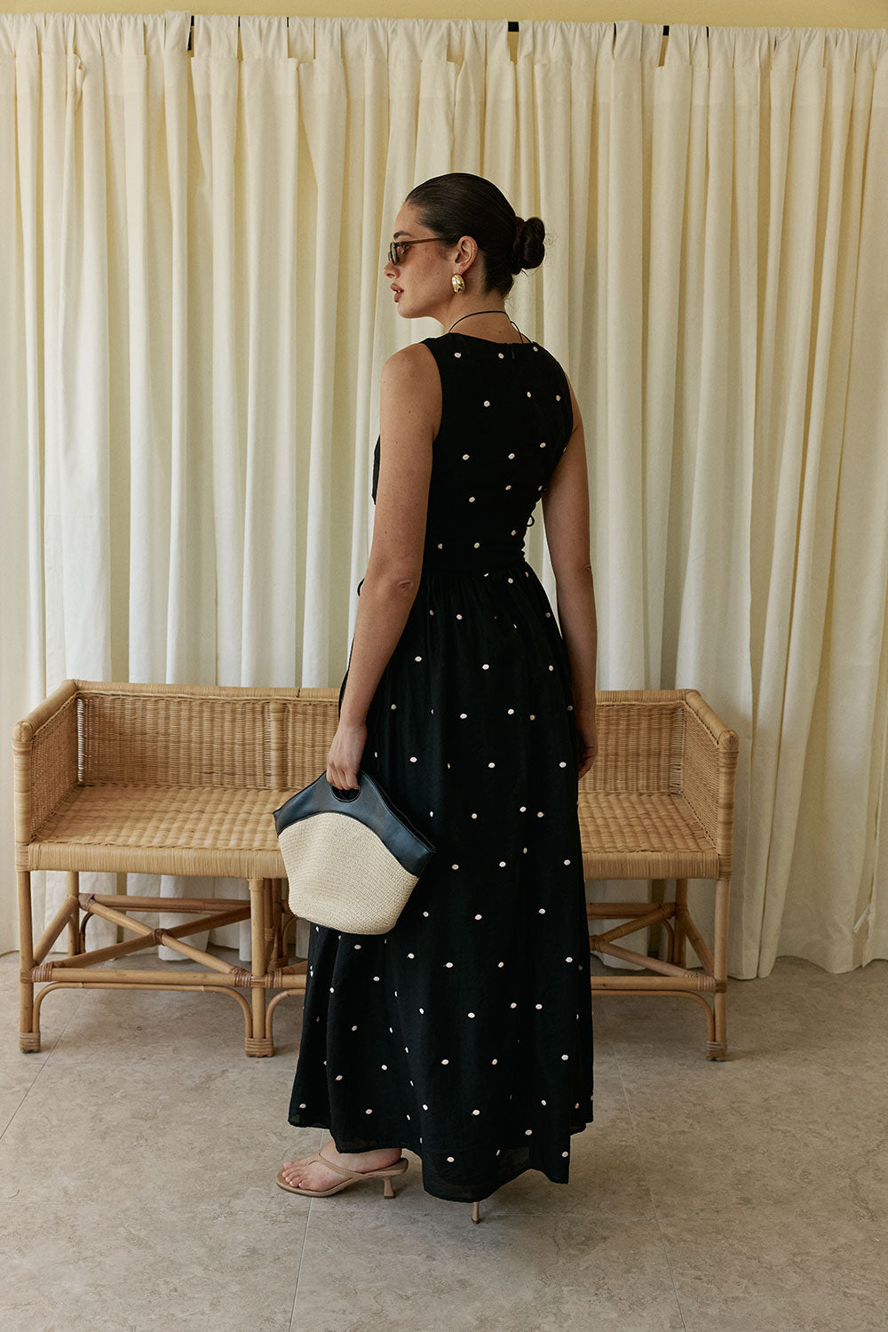 Franci Dress - Midnight Speck