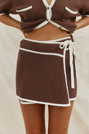 Shiloh Skirt - Chocolate