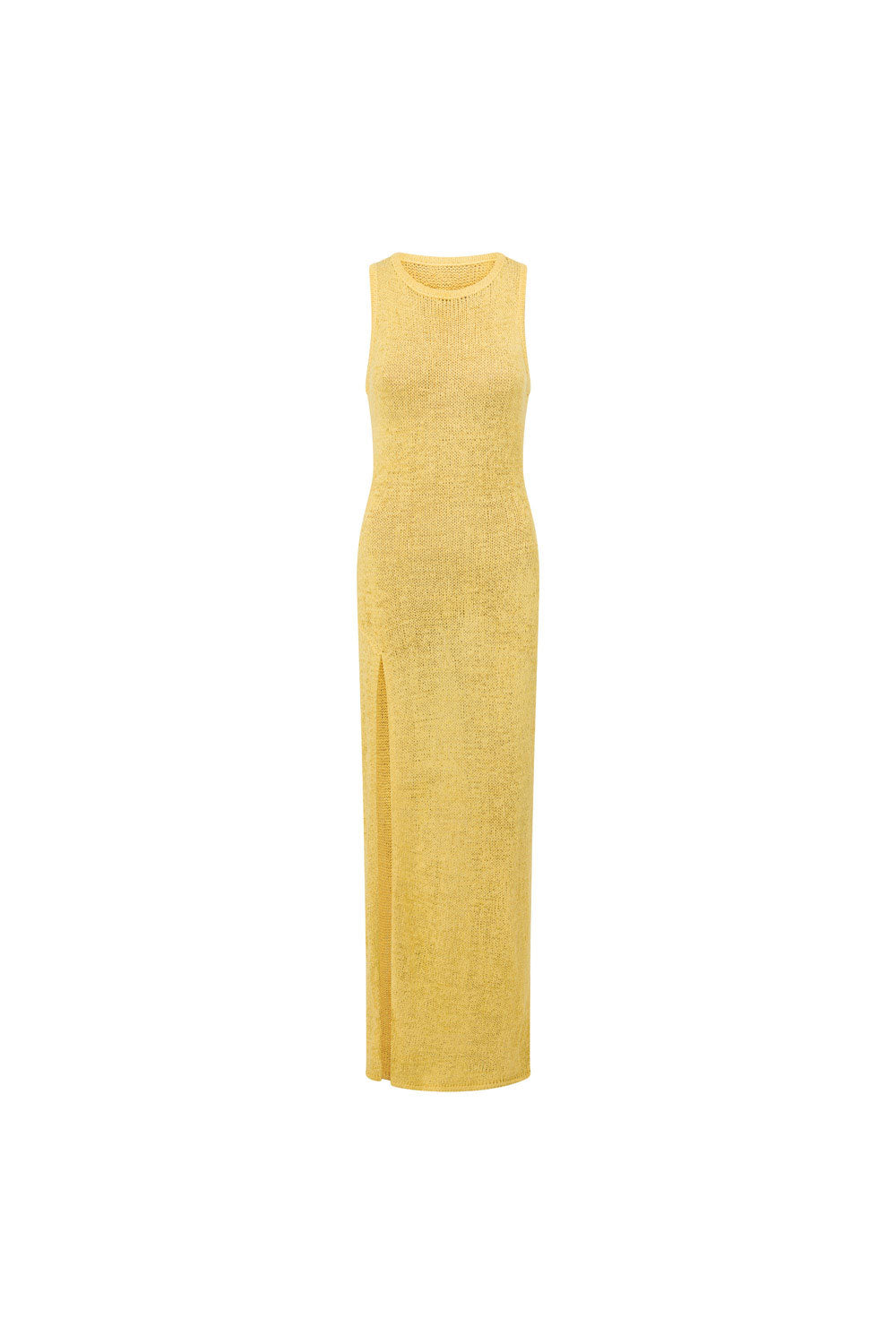 Alondra Knit Maxi Dress - Yellow SABO Alondra Knit Maxi Dress - Yellow SABO