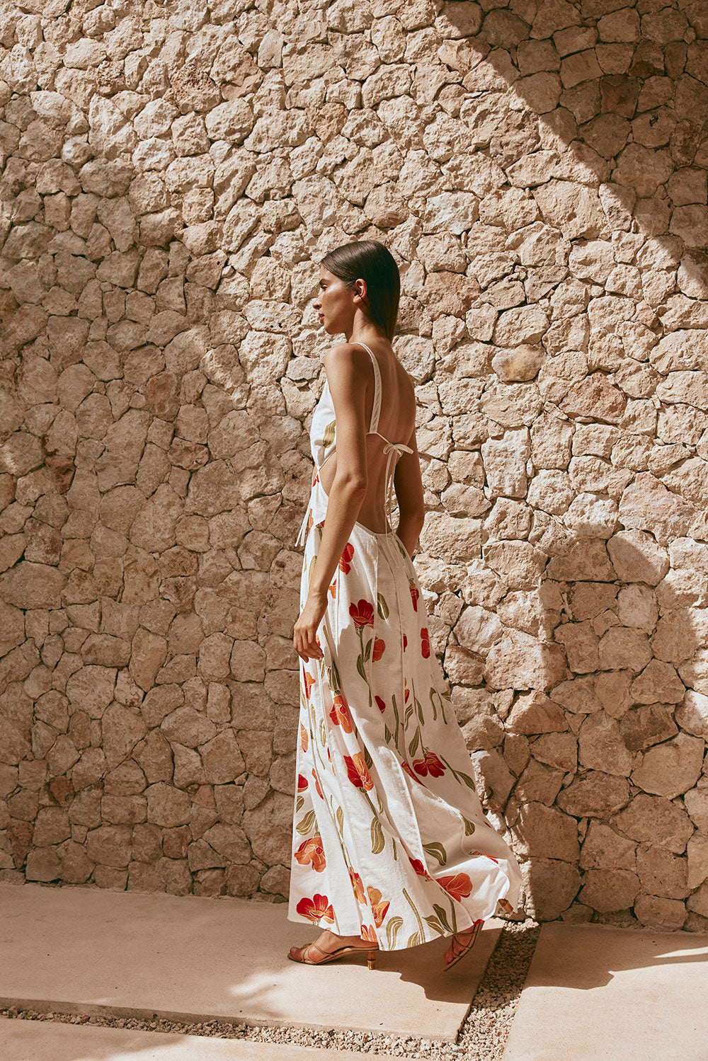 SAMPLE-Eliska Dress - Poppy – SABO