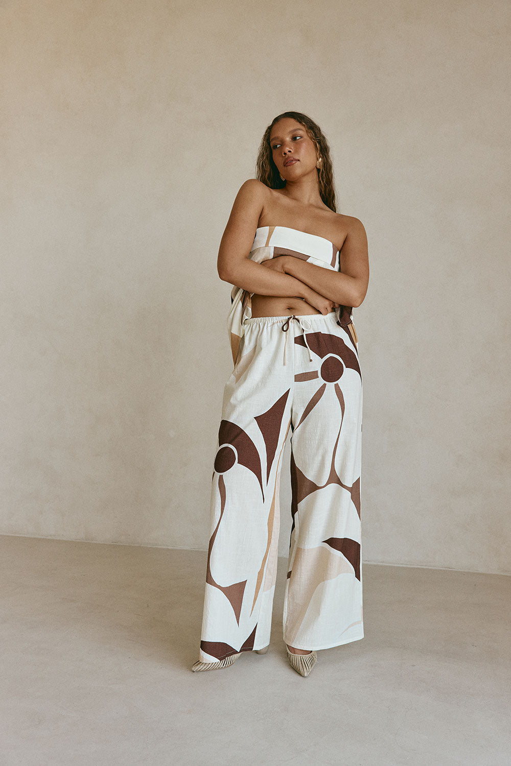 Monroe Pants - Sable Floral