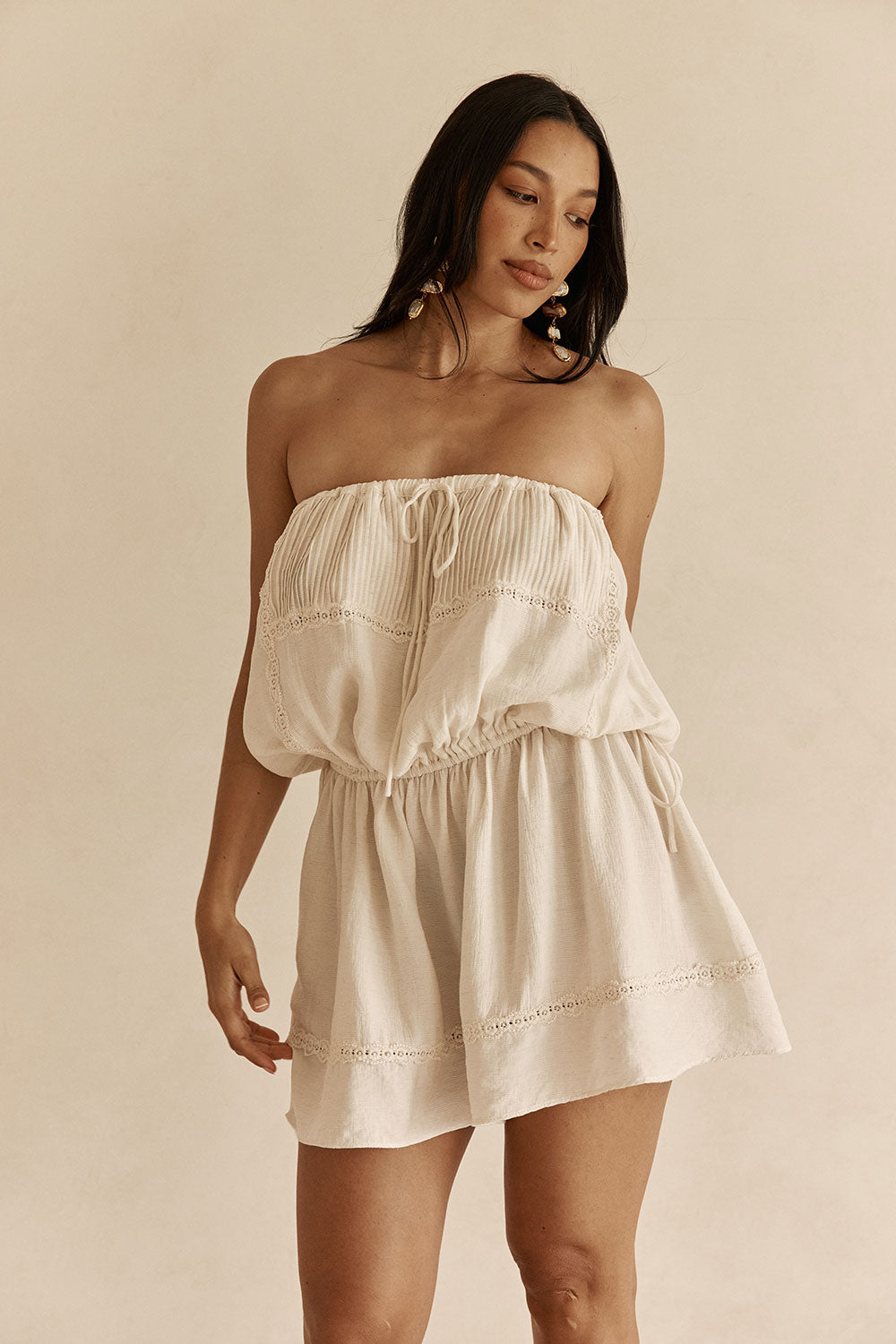 Danelle Dress - Beige