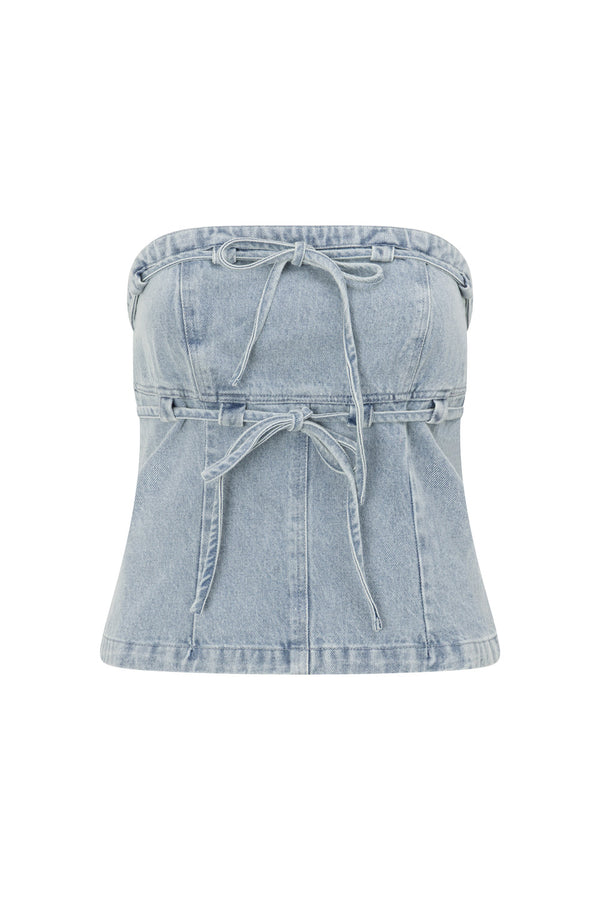 Fiore Top - Denim