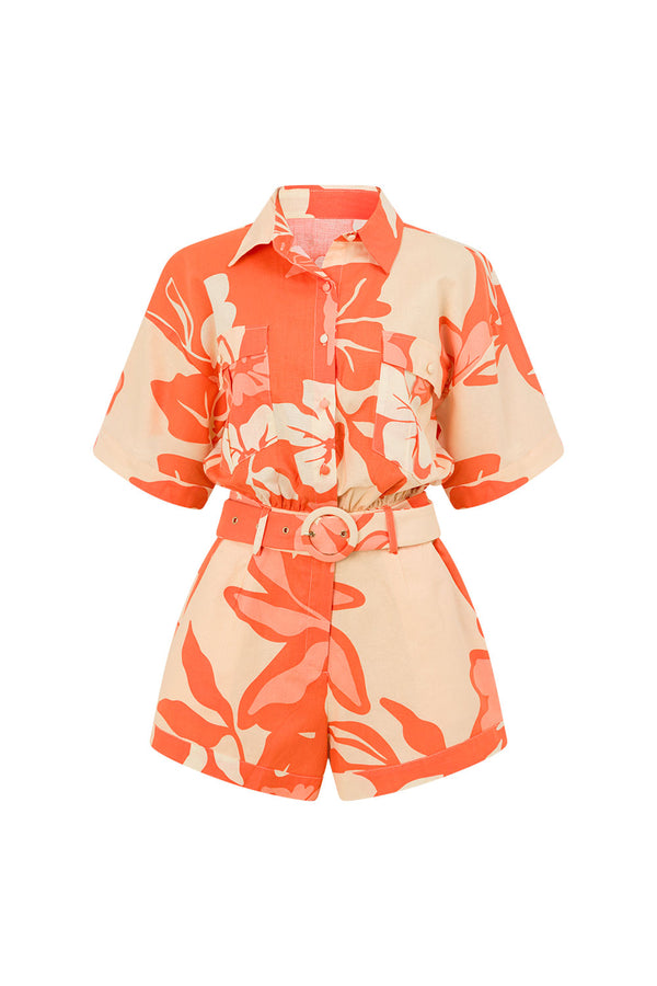 Nikita Playsuit - Sunset Botanica