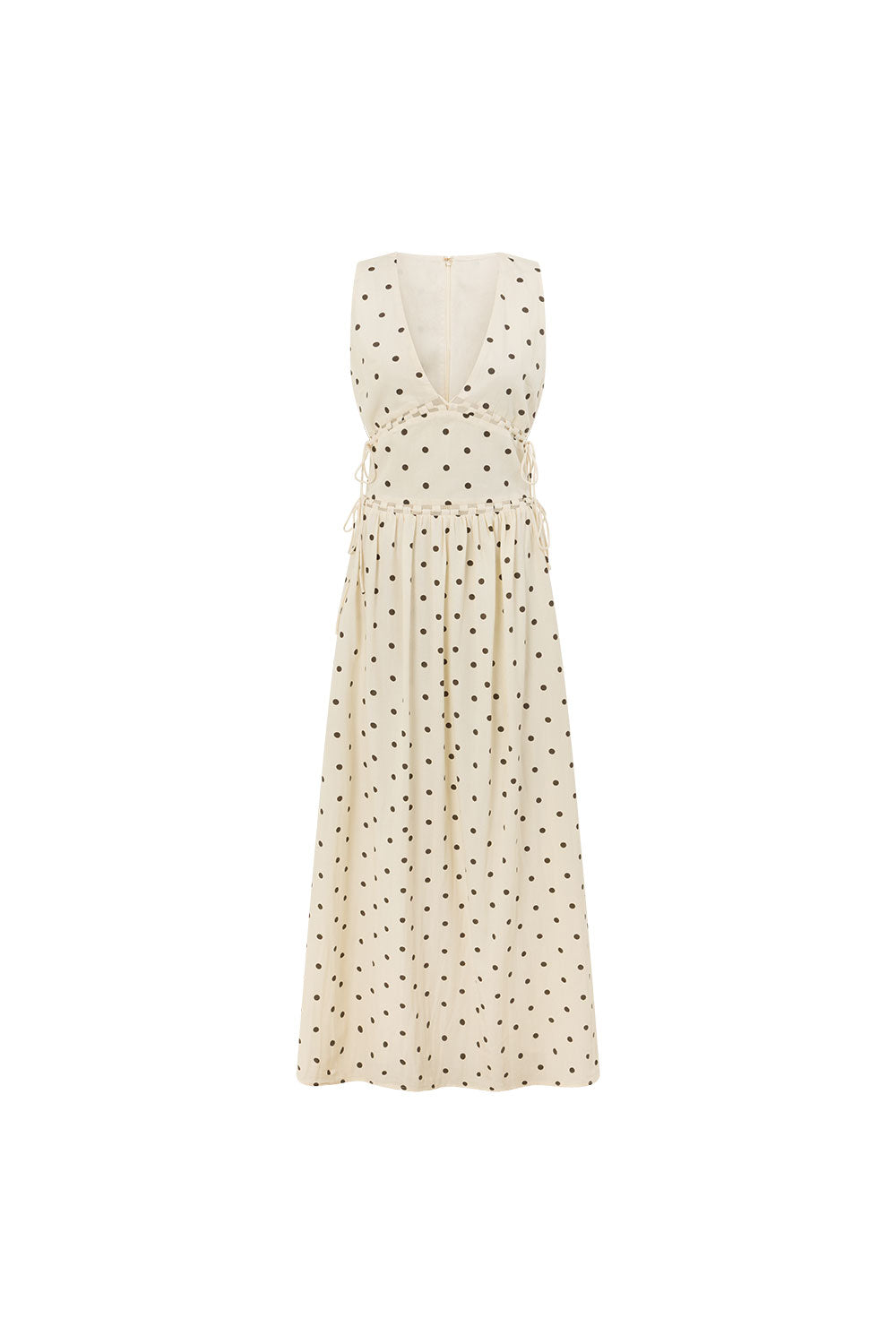 SAMPLE-Franci Dress - Cream Speck