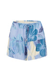 SAMPLE-Lani Shorts - Azure Bloom
