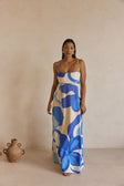 SAMPLE-Tasmin Dress - Valley Blue