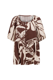 Scarlet Top - Painted Tiles