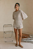 Wanderer Shorts - Chocolate Stripe