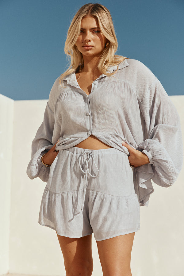 SAMPLE-Huxley Shorts - Blue