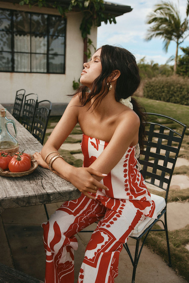 Avalon Top - Red Voyage