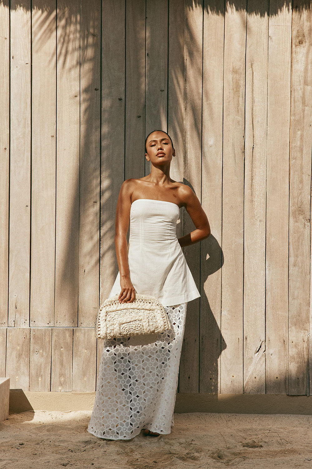 Keana Dress - White