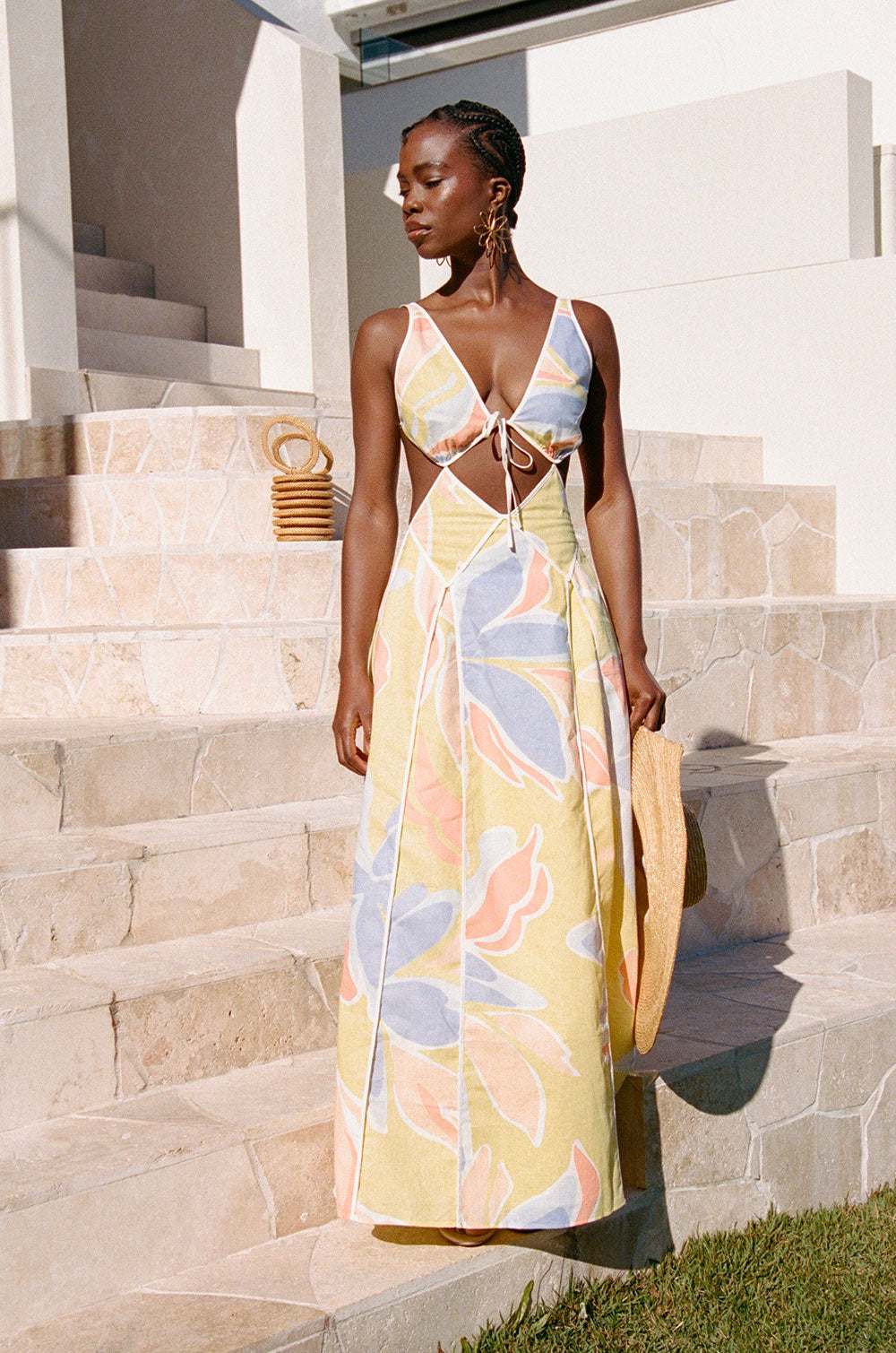 Eliska Cutout Maxi Dress