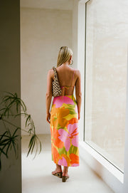Monaco Skirt - Hibiscus