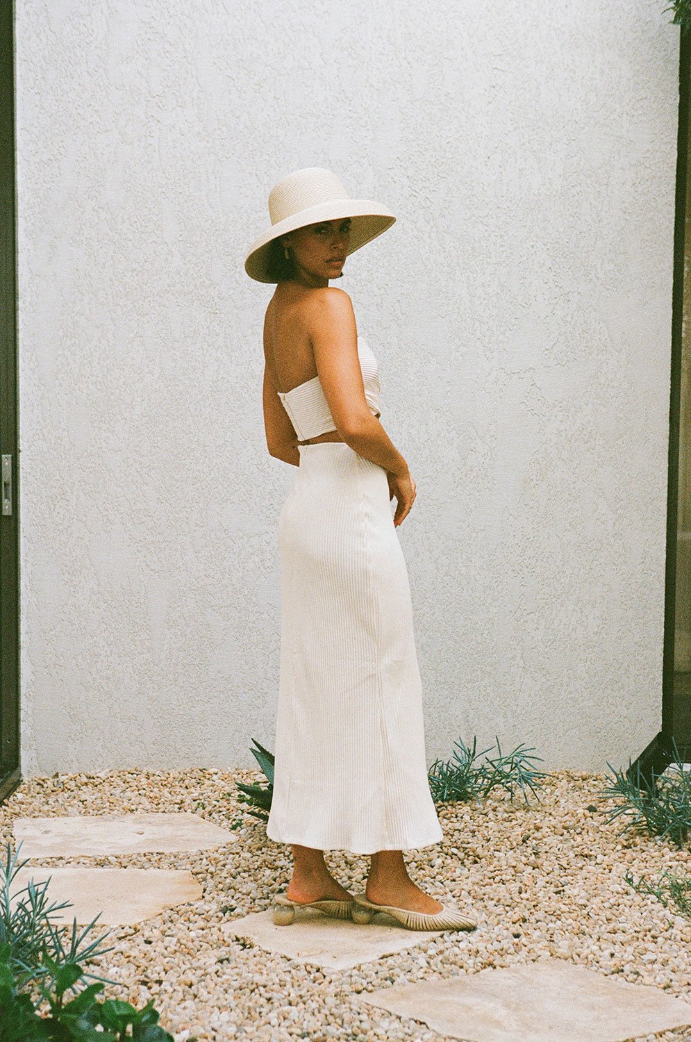 SAMPLE-Villegra Midi Skirt