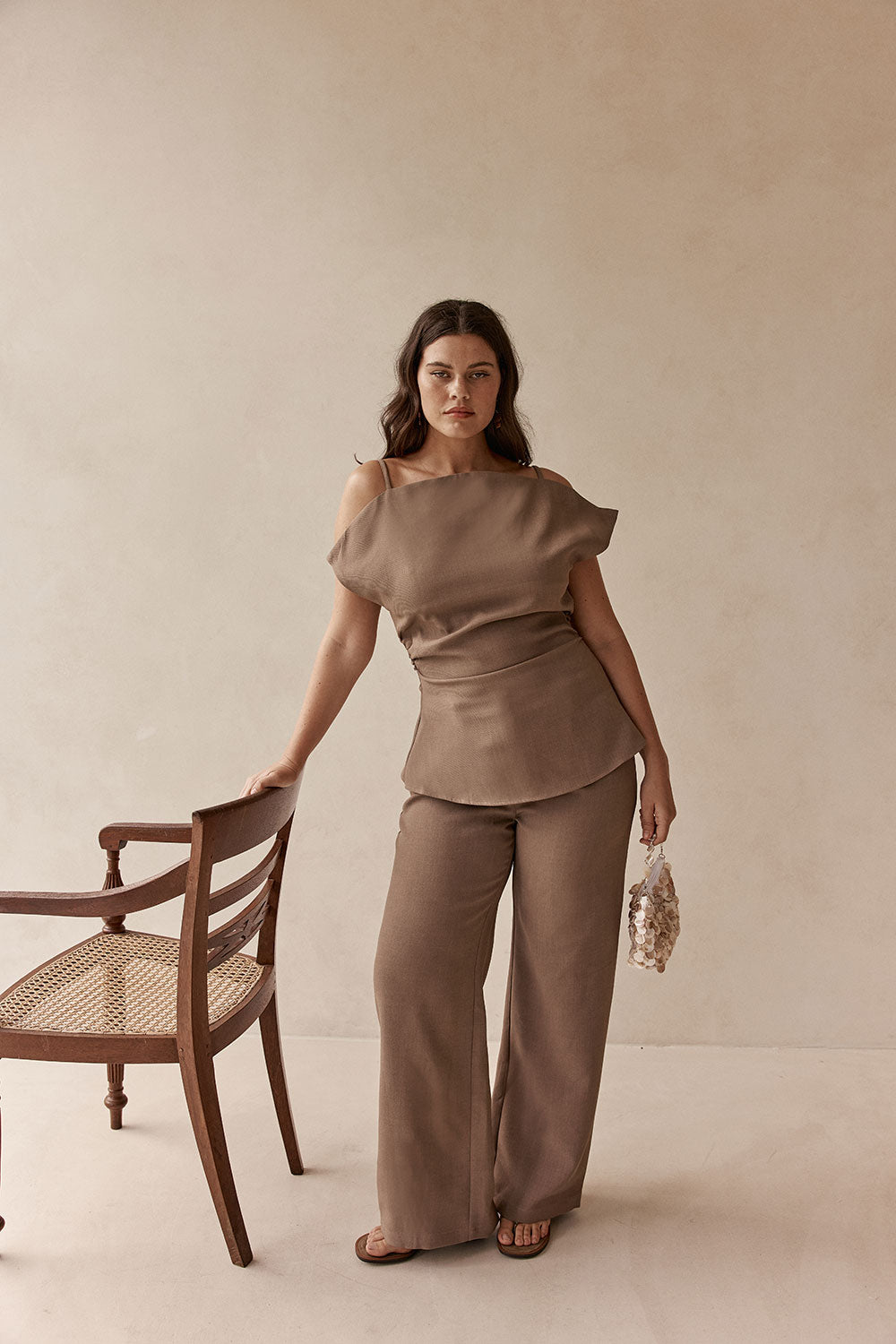 Naomi Top - Chocolate