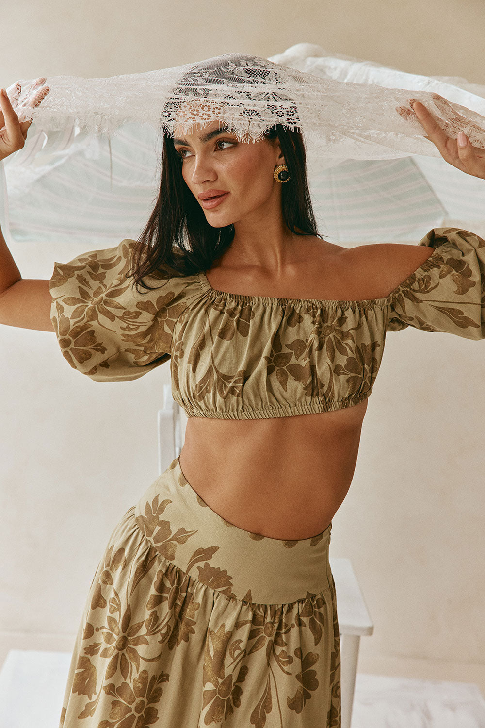 Yumi Top - Ancienne Green