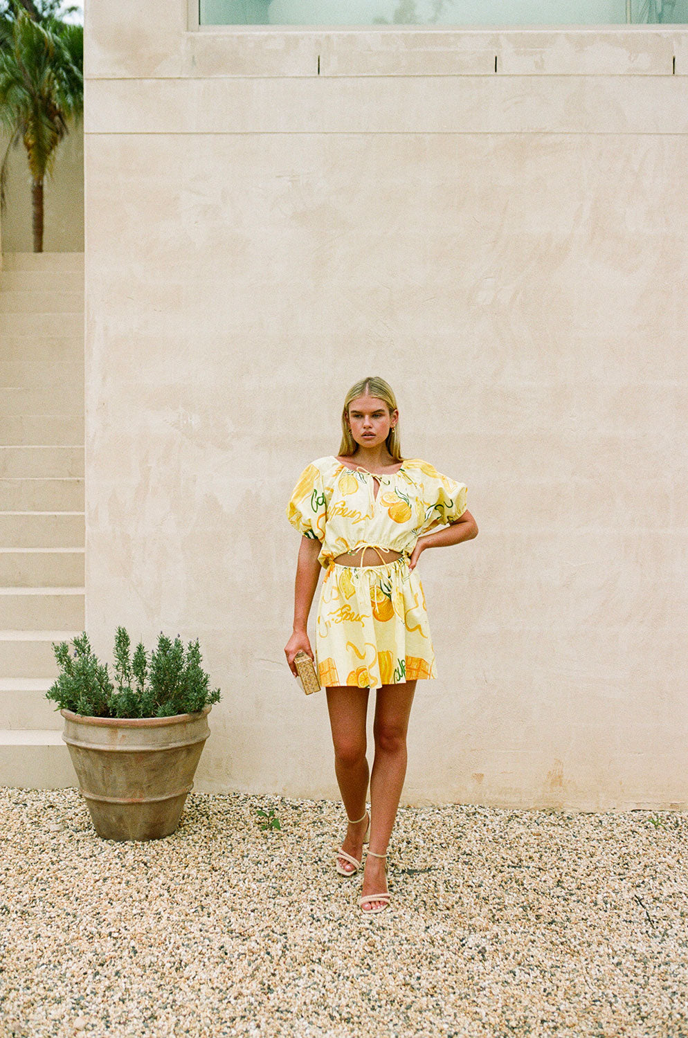 Milo Mini Dress - Yellow – SABO