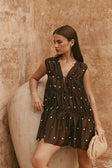 Joslin Dress - Chocolate Speck