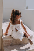 Bambi Mini Playsuit - Broderie