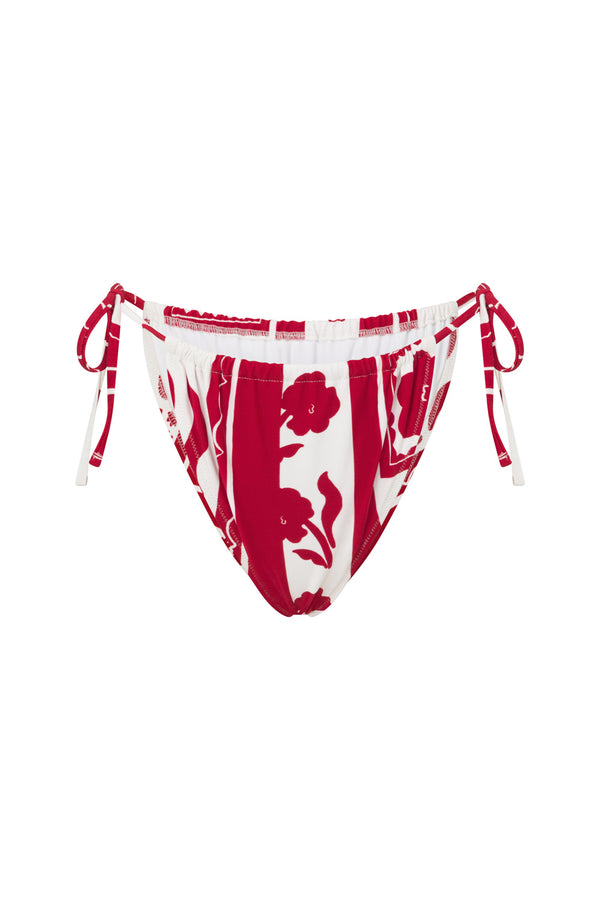 Nusa Scrunch Bottom - Red Voyage